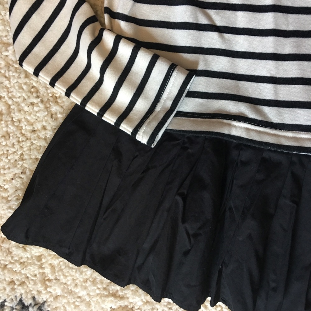 Anthropologie Striped Peplum Top - Picture 3 of 4